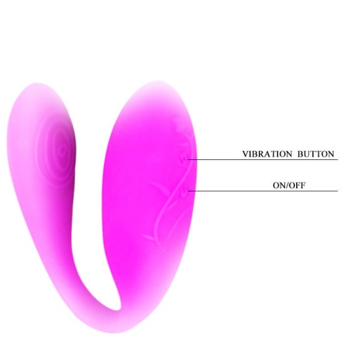 Vibrator pentru cupluri Pretty Love - Fascination Lilac Massager - Img 7