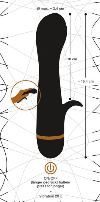 Vibrator rabbit Bendy Tulip Vibrator (16.4cm) - Img 2