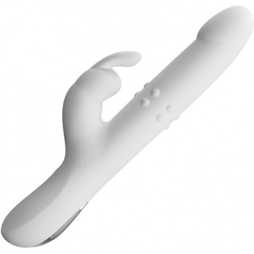 Vibrator Rabbit cu vibrații, împingeri și rotații PRETTY LOVE – REESE (24.8cm) - Img 3