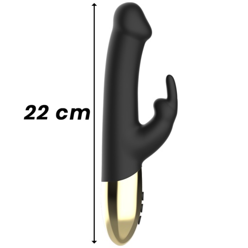 Vibrator rotativ cu stimulare simultană a punctului G și a clitorisului 10 moduri de vibratii Ibiza - Img 3