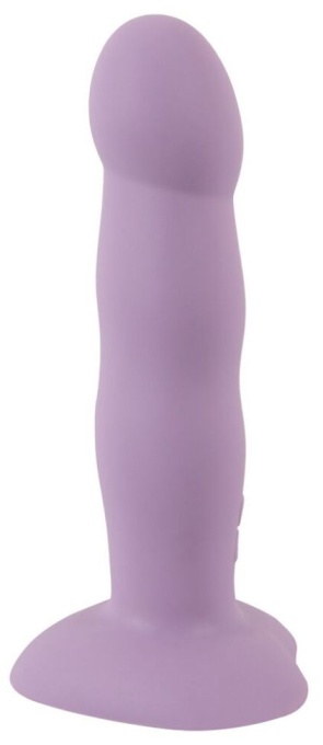 Vibrator Silicon Heart Guy Purple 19.5cm - Img 4