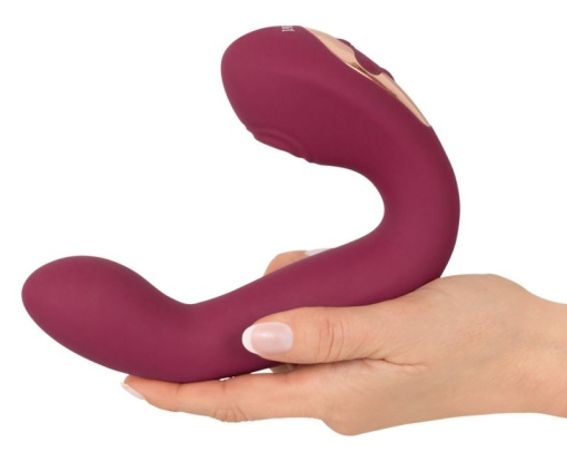 Vibrator stimulator clitoris Javida Thumping &amp; Shaking Rabbit Vibrator (17.1cm) - Img 3