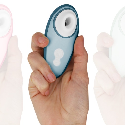 Vibrator stimulator Clitoris Womanizer Liberty 2 Albastru - Img 3