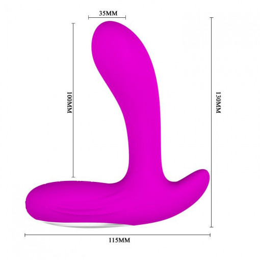 Vibrator stimulator prostata si perineu pentru Barbati Pretty Love Backie - Img 3
