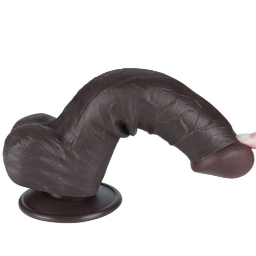 8'' Sliding Skin Dual Layer Dong Black III (20.8cm) - Img 3