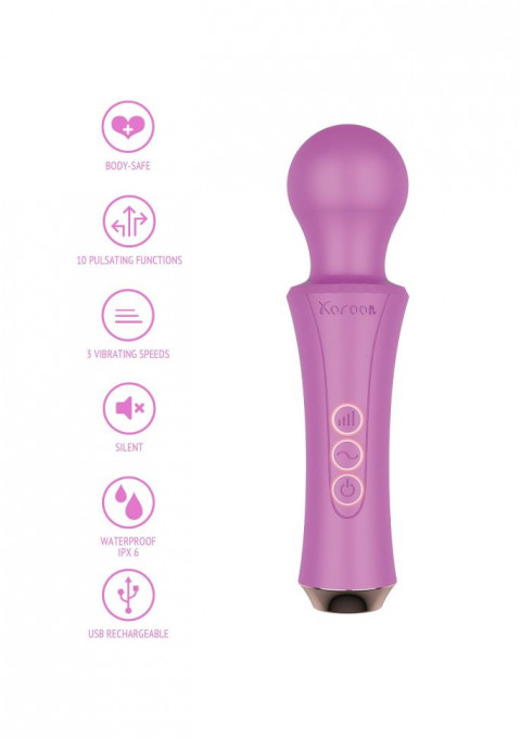Aparat masaj vibrator The Personal Wand, XOCOON, Fuchsia - Img 2