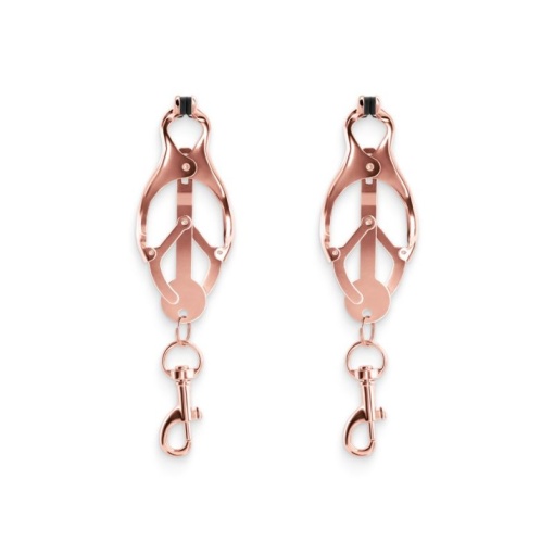 Clemele ajustabile pentru mamelon Bound - Nipple Clamps - C3 - Rose Gold - Img 2