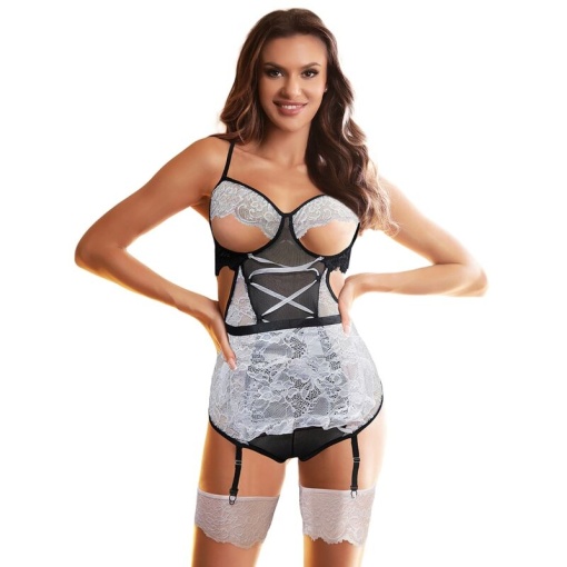 Costum de cameristă tip body, mărime S/M Subblime - Img 8