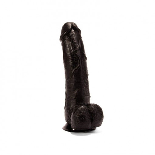 Dildo de mari dimensiuni X-MEN Nelson's Cock Black 29.5cm x6.5cm - Img 2