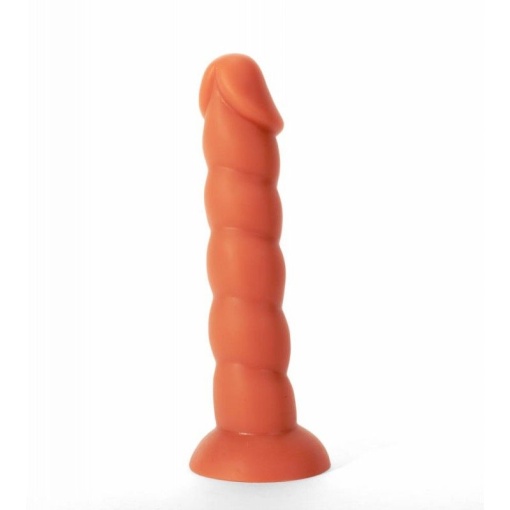 Dildo din silicon cu cap realist Silicon Colours Pleasure Flesh (21.6cm) - Img 3