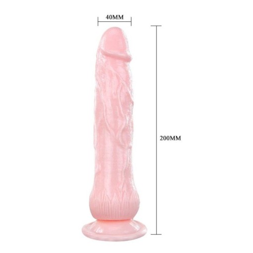 Dildo realist cu ejaculare Lifelike Dong 20 cm - Img 2