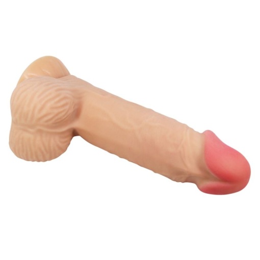 Dildo Realist Sliding Skin 8.1" Flesh - Img 2