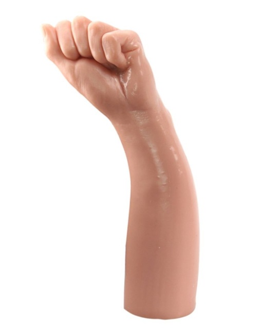Dildo realist sub forma de mana pentru jocuri de fisting King size Realistic Bitch Fist - Img 3