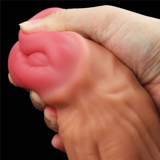 Dildo special sub forma de dildo horse Dual layered Platinum Silicone Cock (30cmx 7.5cm) - Img 5