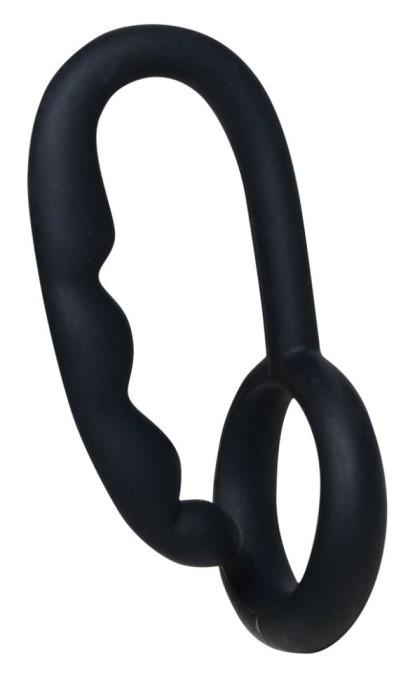 Inel penis din silicon cu stimulator Mr. Hook - Img 4