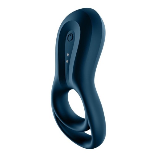 Inel penis silicon cu vibratii, cu stimulator clitoridian Satisfyer Epic Duo - Img 3
