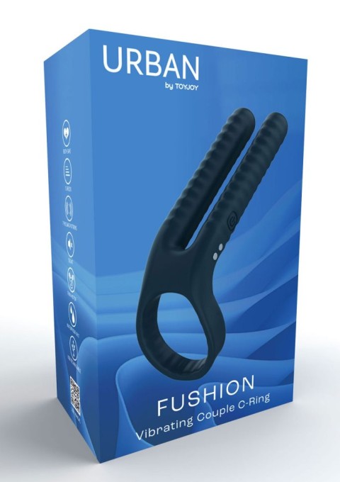Inel vibrator , 7 moduri de vibratii si 3 viteze FUSHION Vibrating Couple Ring (11 cm) - Img 3