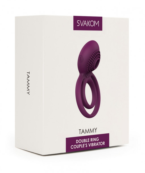 Inel vibrator Tammy - Dual Pleasure Penis Ring - Img 3