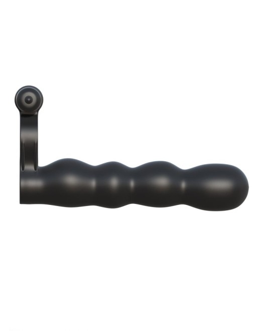 Inep penis stimulator dublu din silicon FANTASY C-RINGZ POSABLE PARTNER DOUBLE PENETRATOR - Img 4