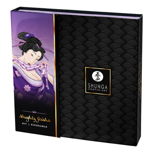 Kit erotic pentru cupluri Shunga - Naughty Geisha Kit - Img 6