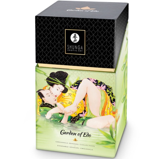 Kit masaj erotic pentru cupluri Shunga - Edo Garden Kit Organic Collection - Img 8