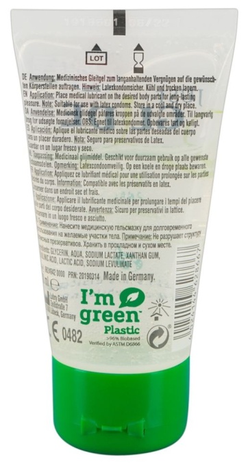 Lubrifiant organic pe baza de apa Just Glide Bio Anal 50ml - Img 3