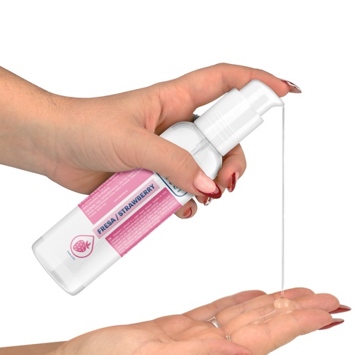 Lubrifiant pe baza de apa cu aroma de capsuni Waterfeel - Strawberry Water-Based Lubricant 175 Ml - Img 4