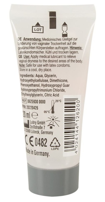 Lubrifiant Performance Hybrid Water &amp; Silicone Long Lasting 20ml - Img 2