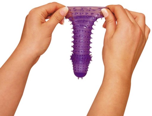 Manson flexibil cu cili moi pentru o extra-stimulare Xtra Lust Penis Sleeve (14,5 cm) - Img 2