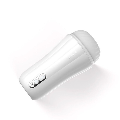 Masturbator cu 5 modele diferite de vibrații Svakom Robin White 19cm - Img 2
