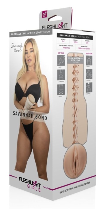 Masturbator Fleshlight Girls Savannah Bond From Australia with love - Img 8