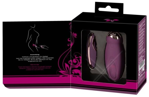 Ou vibrator cu telecomanda 8 moduri de pulsare Javida RC Knocking Love Ball - Img 7