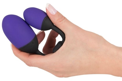 Ou vibrator pentru vagin și anus cu 7 moduri de vibrație Vibrating Pussy &amp; Ass Balls - Img 2