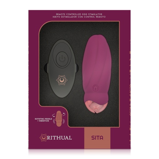 Ou vibrator rotativ cu telecomanda RITHUAL - SITA - Img 6