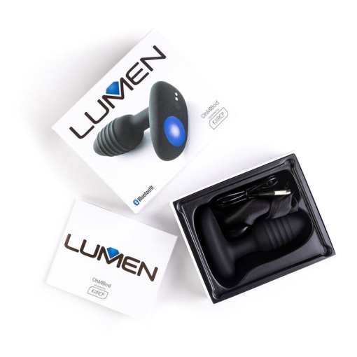Plug anal cu vibratii inteligent KIIROO - LUMEN PLUG OhMiBod Remote - Img 7