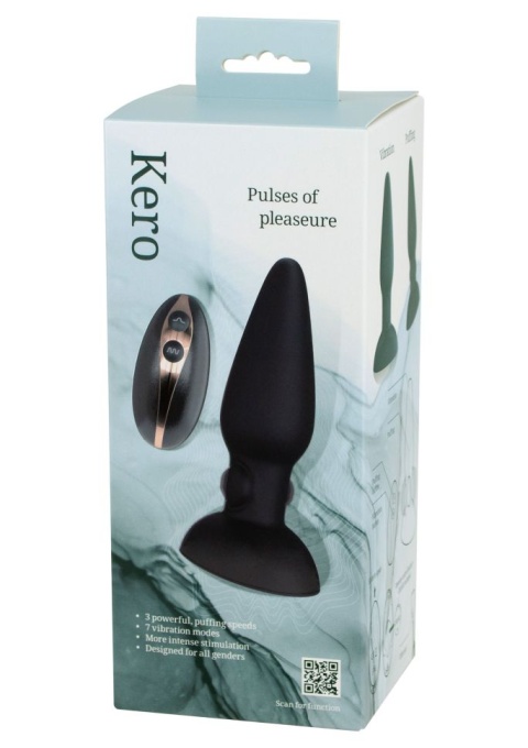 Plug Anal Vibrator Kero Pulsating Buttplug (14,5 cm) - Img 2