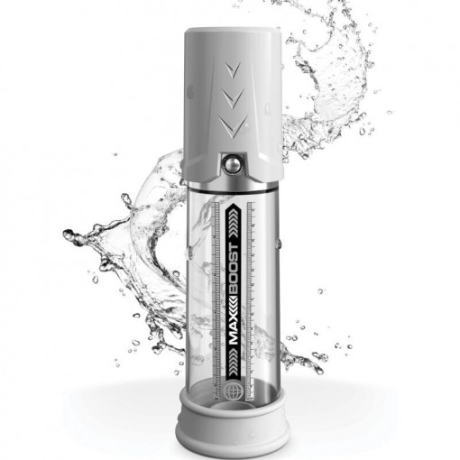 Pompa pentru penis Max Boost Pump Worx Max Boost, White - Img 5