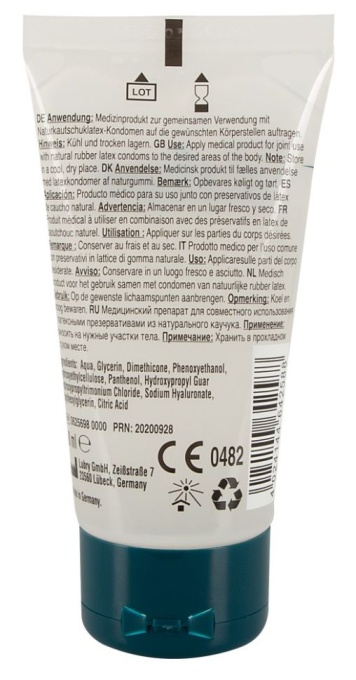 Premium anal, Medical lubricant, 50ml - Img 2