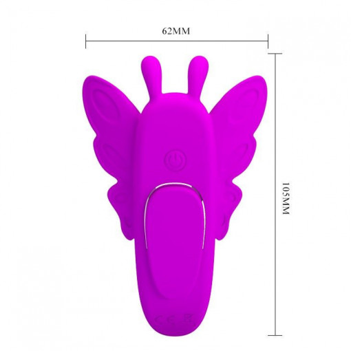 Stimulator clitoris din silicon cu 12 moduri de vibratii Pretty Love ROMANCE - AILEEN - Img 2