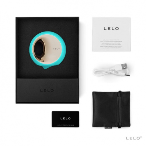Stimulator pentru clitoris LELO - ORA 3 AQUA GREEN