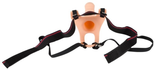Strap-on de mici dimensiuni din silicon Silicone Strap-on 16cm - Img 3