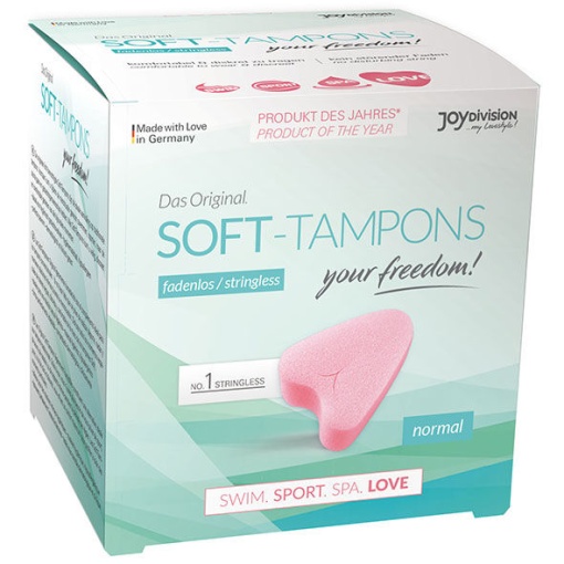 Tampoane interne, Burete menstrual NORMAL Original Soft-Tampons JoyDivision, 1 cutie x 3 buc