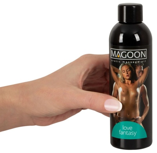 Ulei pentru masaj erotic cu efect afrodisiac Erotic Massage Oil Love Fantasy 200ml - Img 3