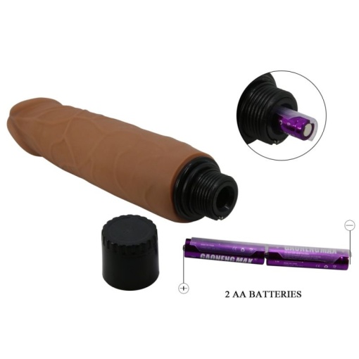 Vibrator 21cm Sliding Skin Waldorf - Img 6