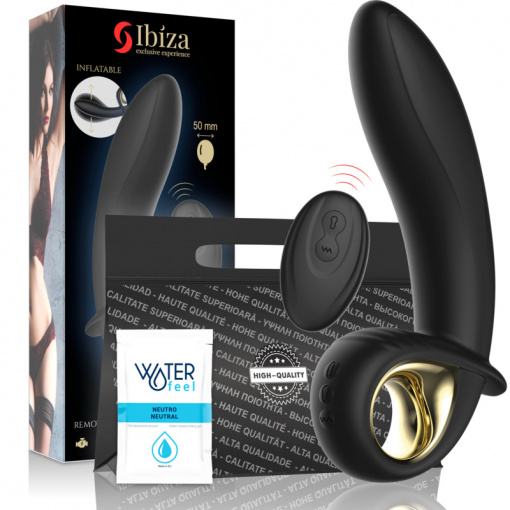 Vibrator anal vaginal gonflabil cu telecomanda Ibiza Inflatable - Img 6