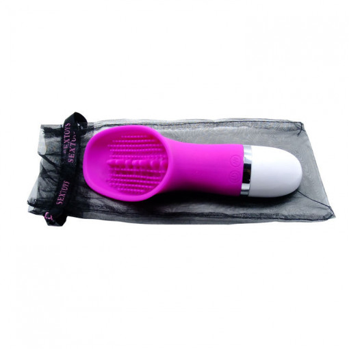Vibrator clitoris din silicon Pretty Love Claude 16cm - Img 4