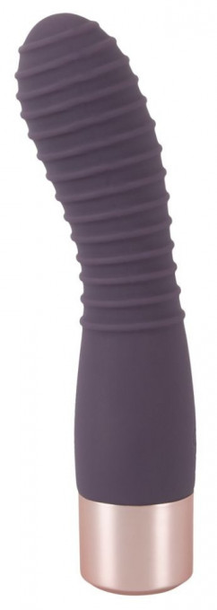 Vibrator cu ax texturat si 10 moduri de vibrație Elegant Flexy Vibe (15 cm) - Img 2