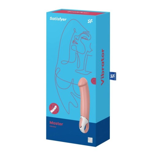 Vibrator cu dimensiune XXL Satisfyer Vibes Master (23.5cm) - Img 4