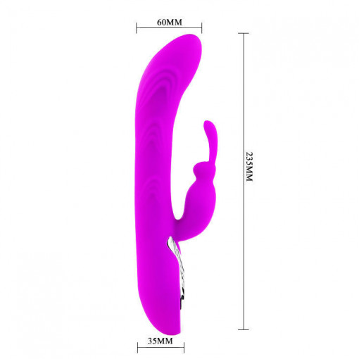 Vibrator cu incalzire PRETTY LOVE - HOT (23.5cm) - Img 5