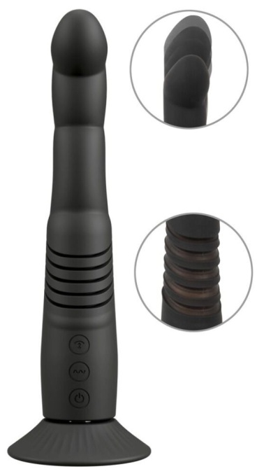 Vibrator cu miscare sus jos G and P-Spot Thrusting Vibrator - Img 8